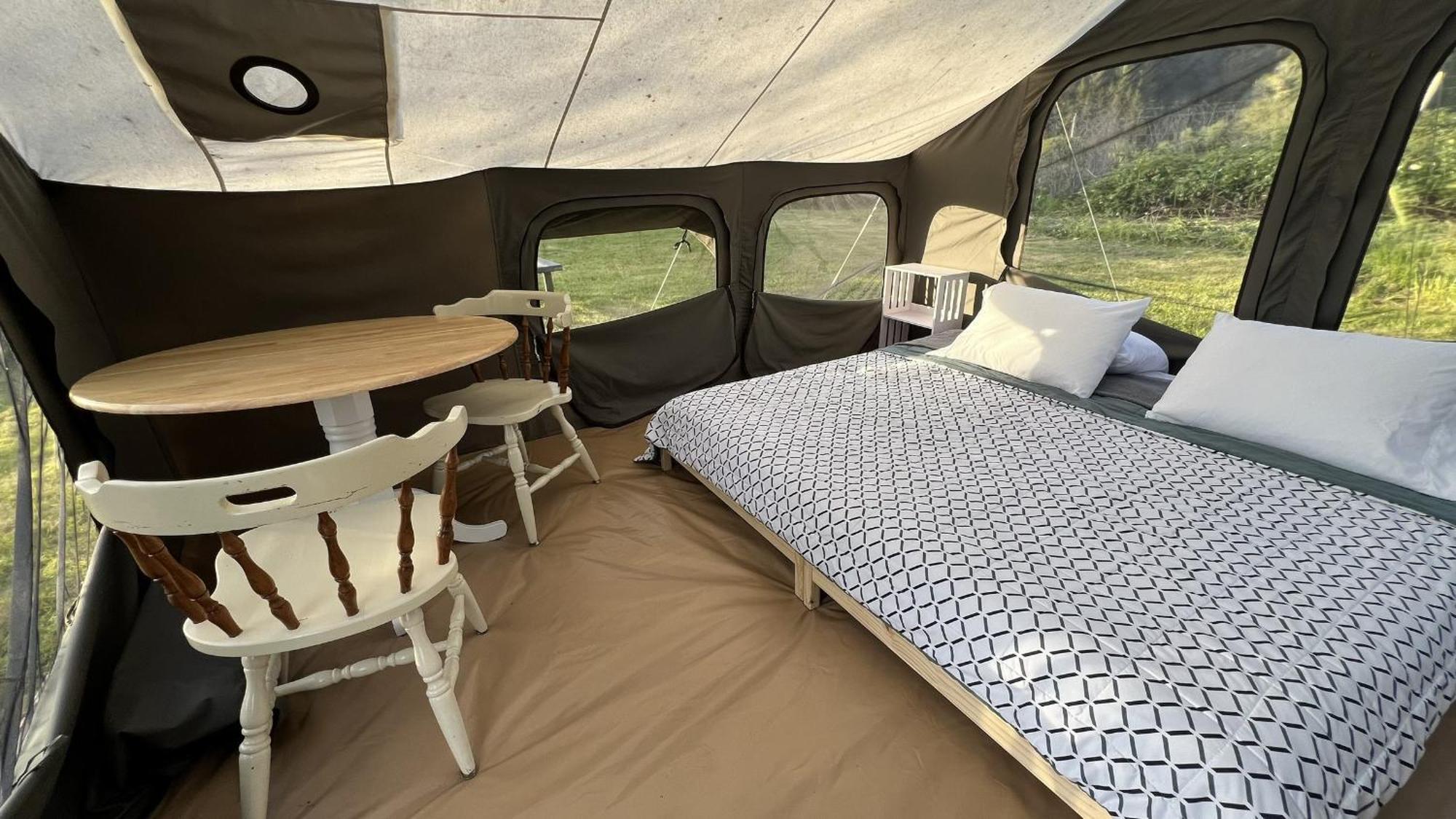 Glamping Tent On The River クラマス エクステリア 写真